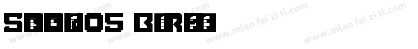 SolProCondW05 Bold Regular字体转换